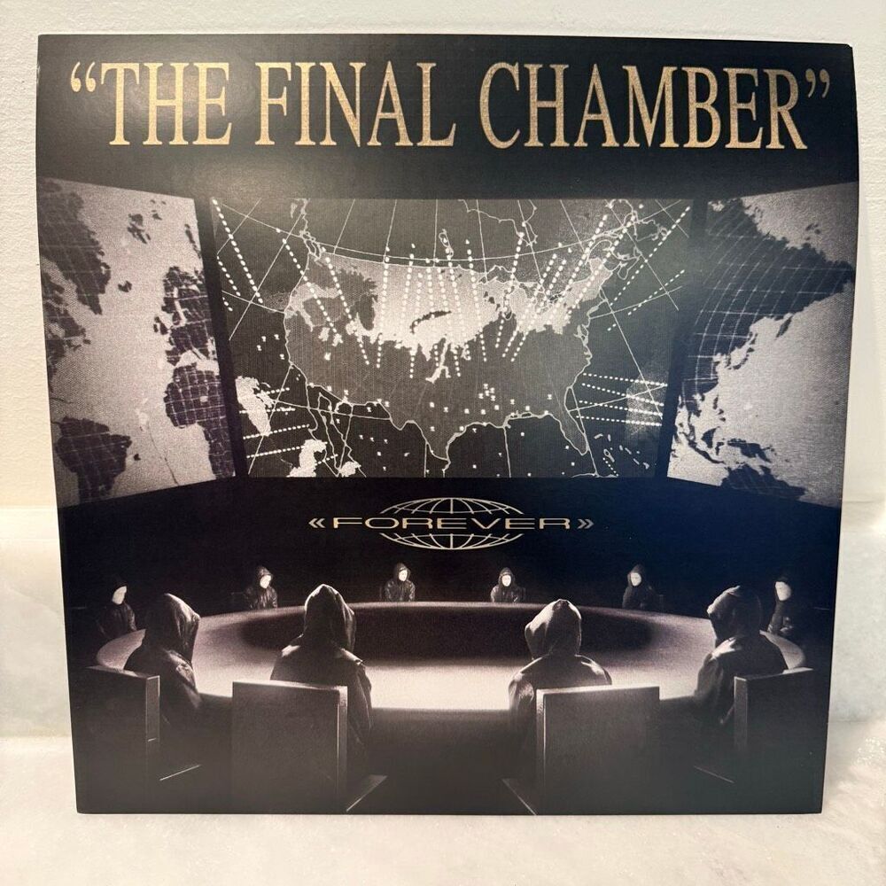 Wu-tang Clan The Final Chamber Tour Forever Poster Black Gray Size 12"x 12"